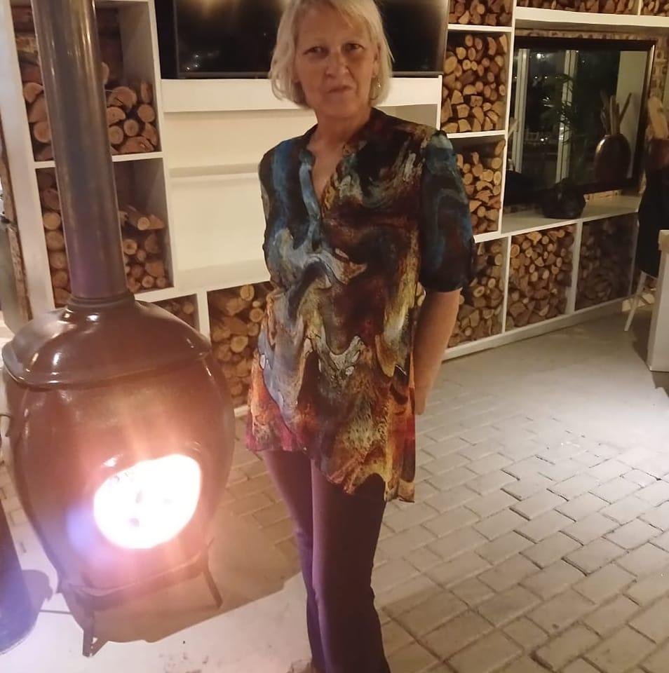 Photo of my cousin Christine