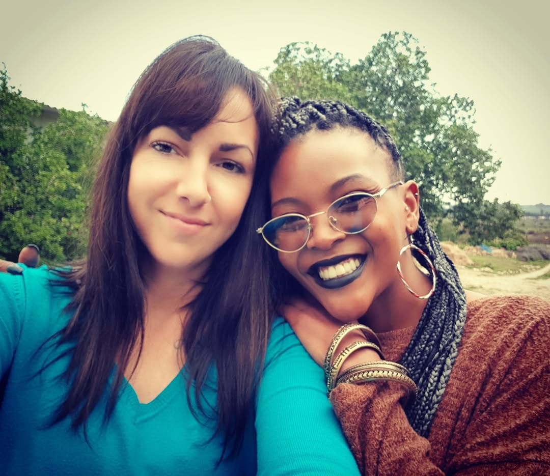 Photo of myself and Dee, my soul sister