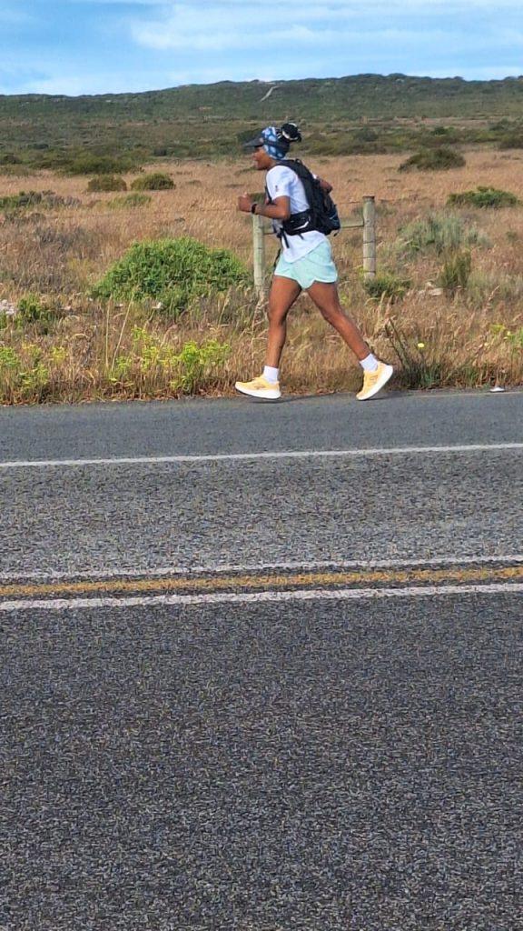 Dee running to raise awareness for the persecuted Christians in Namibia